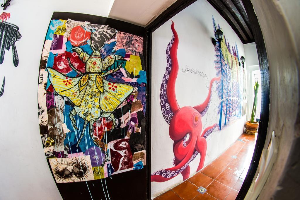 Gente De Mas Hostel Puebla Extérieur photo